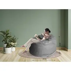 GENERICO - PUPA PUFF COLECCIÓN CUERO VEGANO MEDIUM GRIS