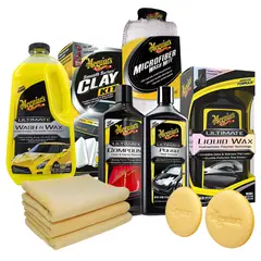 MEGUIARS - Kit Full Detailing 5 Pasos