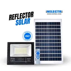 GENERICO - REFLECTOR SOLAR LED 300W 3000Lm