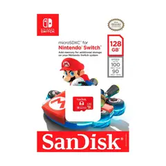 SANDISK - Ssd 128GB SanDisk Ultra microSDXC Super Mario