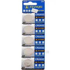 OEM - Pilas CR2032 de 3V Pack x 5unid para computadora y otros