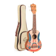 BAMBOO - UKELELE CONCIERTO MANDALA LINE - RETRO