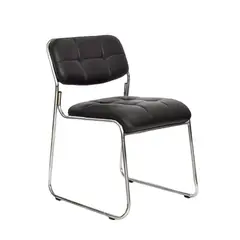 OFIDEAS - Silla de Visita Fija Viva Negro Ofideas