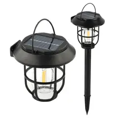 CAFINI - Luz Solar de Jardin Portatil Sensor de Movimiento CN-L3894BT