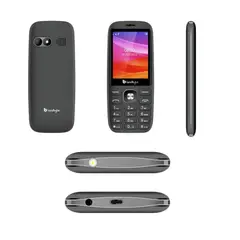 LANDBYTE - Celular 4g LT1418 2.8 Pulgadas DualSIM RadioFM Camara Gris