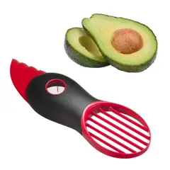 HOGARMAS - Cortador y Pelador de Palta 3 en 1
