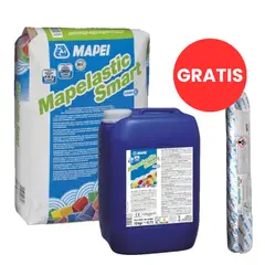 GENERICO - Pack Mapelastic Smart x 30kg y Mapeflex PU 45 FT x 600ml