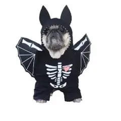 GENERICO - Disfraz para Mascota de Ángel Calaverico - Mini