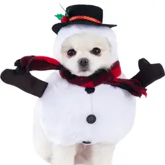 GENERICO - Disfraz para Mascota de Muñeco con bufanda - Mini