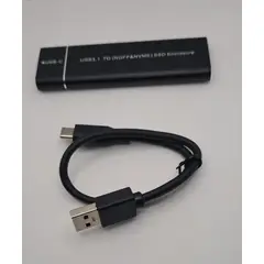 GENERICO - Disco Duro Externo M.2 SSD 500 GB Sólido