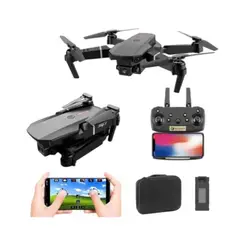 GENERICO - Drone E88 con Control Remoto y Cámara para Fotos y Video