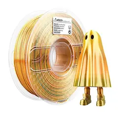 AMOLEN - Filamento Multicolor Gradiente PLA para impresora 3D Dorado Bronce