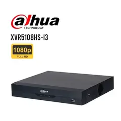 DAHUA - DVR 8 CANALES ( XVR5108HS-I3 ) HDCI FHD 1080P HDD MAX 10TB