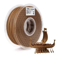 GENERICO - Filamento Madera PLA para impresora 3D color Nuez