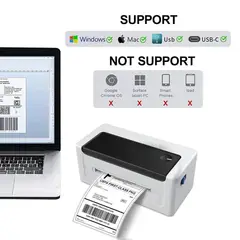 GENERICO - Impresora Térmica con conexion USB + Bluetooth