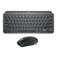 LOGITECH - Teclado Bluetooth MX Keys Mini y Mouse Anywhere 3S Grafito