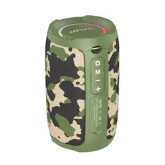 ZEALOT - Parlante Inalámbrico S49 Resistente al Agua 10W Camuflaje