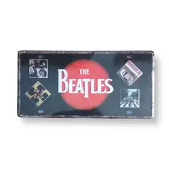 GENERICO - Placa decorativa de auto The Beatles - Albumes