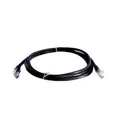 DIXON - Patch Cord 2Metros UTP Cat6 24AWG COBRE LSZH Cumple RoHS Negro