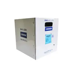DIXON - Caja de cable Utp Cat5e 8040 LSZH 305m 23AWG Interior PVC Gris