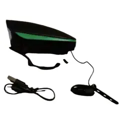 GENERICO - KIT LUZ CON TIMBRE RECARGABLE PARA BICICLETA