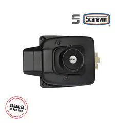 SCANAVINI - Cerradura Blindada de Sobreponer Eléctrica 2055 (abren hacia el exterior)