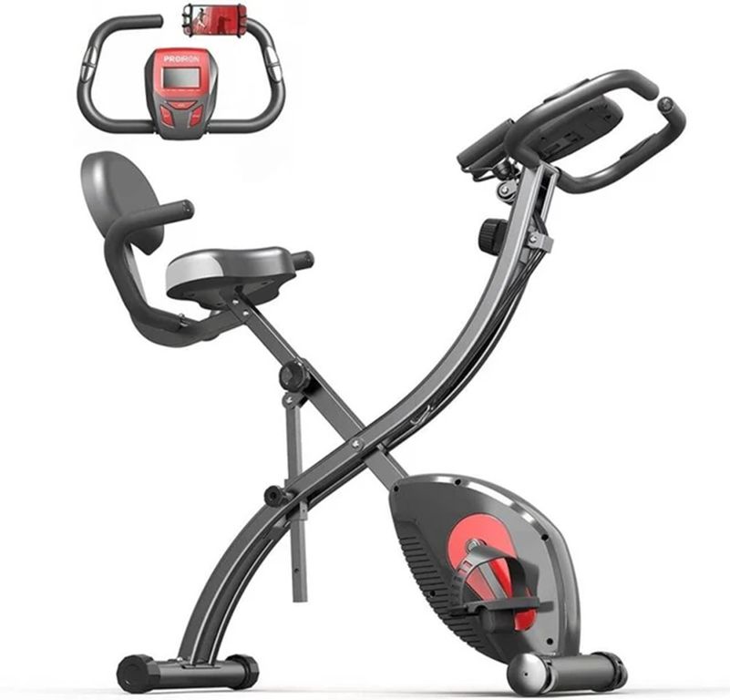 Bicicleta Estacionaria Digital Plegable X-BIKE PRO
