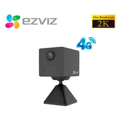Ezviz - Cámara Ezviz CB2 4G 2K 3MP Con Chip Inteligente Bateria Inalámbrica Interior
