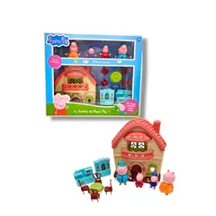 Pepa Pig - JUGUETE PEPPA PIG CASA 4 PERSONAJES