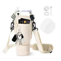 INSPIRA - Pack de Vaso Térmico con bolsa de Transporte y Kit de Tapones