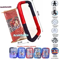 GENERICO - Corral para Bebes Acolchado Plegable para niños