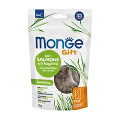 MONGE - Gift Filled And Crunchy Hairball 60gr - Salmon Catnip