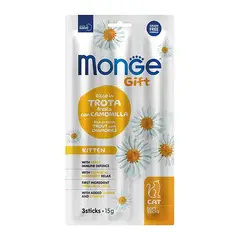 MONGE - Soft Sticks Kitten X 3und - Trucha Y Manzanilla