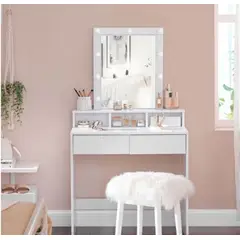 NACION MUEBLES - TOCADOR CON LUCES LUCY NM