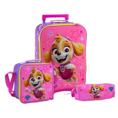 SCOOL - Set PAW PATROL SKYE Maleta-Lonchera-Cartuchera marca