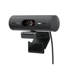 LOGITECH - Cámara web Full HD 1080p Brio 500 Grafito