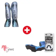 VENUM - Canilleras Talla S + Bucal