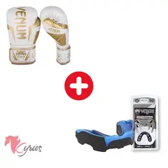 VENUM - Guantes De Box 8 onz + Bucal