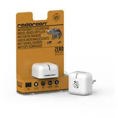 GENERICO - Repelente Anti Ratones Y Cucarachas Enchufe Radarcan R-106 Blanco 25m2