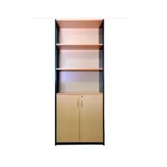 AMUEBLE - Librero organizador ALASKA HAYA tiendas melamina 18mm