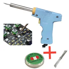 OEM - Cautin Estaño 2m Pasta Flux Tipo Pistola Soldador