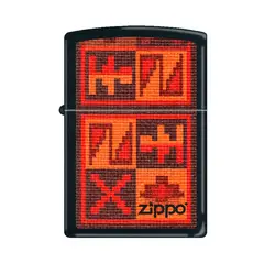 ZIPPO - Encendedor ZIPPO Manto de Paracas Black Matte