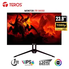 TEROS - Monitor Flat TE-2415S 23.8" IPS Full HD, HDMI, VGA