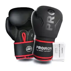 PROIRON - Guantes de boxeo, Muay thai y MMA 12 oz