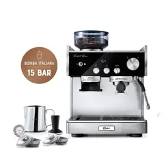 OSTER - Cafetera para Espresso Perfect Brew Máxima BVSTEM7400