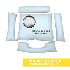 GENERICO - CAMA PARA PERROS 70X60CM TALLA L ANTIALÉRGICA Y LAVABLE