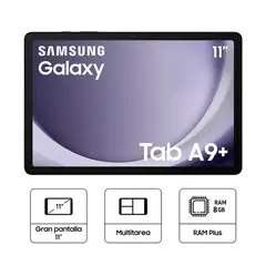 SAMSUNG - Tablet Galaxy Tab A9+ SM-X210NZAEPEO 11 1920x1200 WUXGA TFT