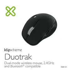 KLIP XTREME - MOUSE BLUETOOTH E INALAMBRICO 2 EN 1 KLIPXTREME