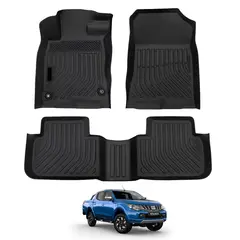 GENERICO - PISO 5D PARA MITSUBISHI TRITON 2008-2021 - 5 ASIENTOS