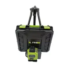 GENERICO - Nivel Laser 16 Líneas Verdes IL FINE LLX-360-12 Recargable + Trípode